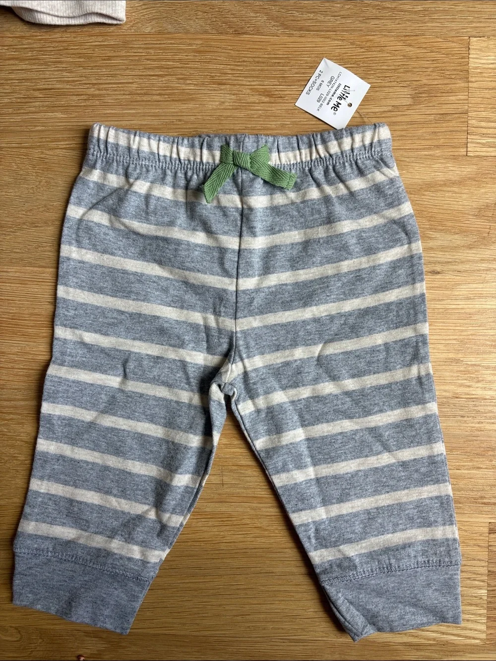 LITTLE ME | Cream & Gray Camping Animal Set